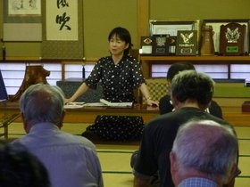 国政報告会（山形市鈴川町の川原宿集会所）