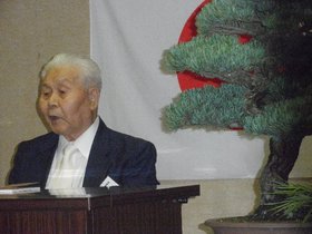 荘内南洲会理事長 小野寺時雄 氏　の式辞