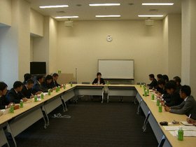 山形県電力総連「国会見学会」（参議院議員会館内）