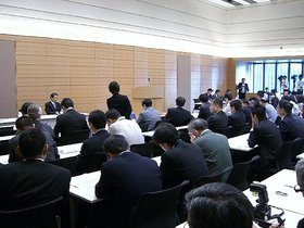 ＴＰＰを慎重に考える会勉強会（衆議院議員会館内）