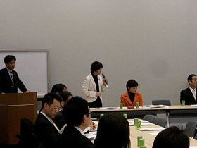 民主党建設労働議員懇談会総会